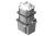 Air/oil hydraulic pumps